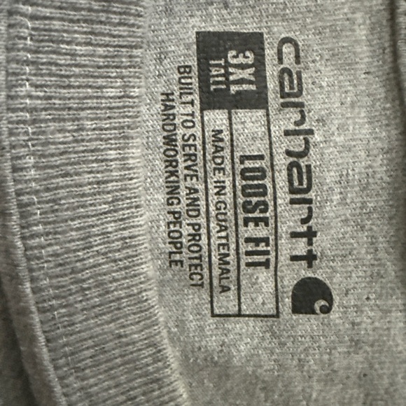 Carhartt Heather Gray Short Sleeve Tee - Picture 4 of 4